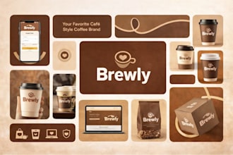design brand kit, brand visual identity guidelines, brand book with branding kit