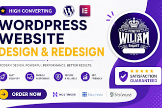 design ecommerce website on webstore, hostinger, bluehost or ionos