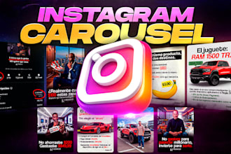 design viral instagram carousels