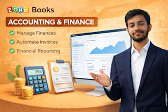 setup and customize zoho books for your business accounting