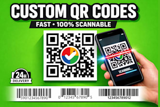create branded qr codes and scannable barcodes for fast ordering