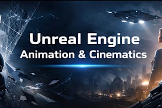 fix and animate characters in unreal engine for films and games