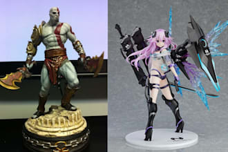 3d print and paint,anime figure printing resin printing hand painting 3d models