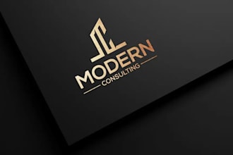 do consulting business financial law marketing company logo