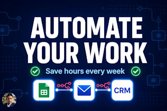 automate your business workflows to save time and boost productivity