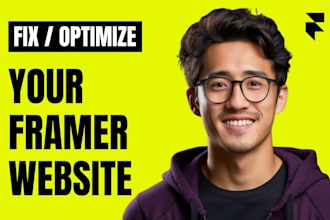 fix bugs and optimize your framer website