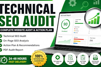 do technical seo website audit on page analysis action plan