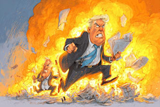 make a custom political leader illustration