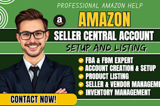 setup your amazon individual seller account and create SEO product listing