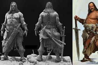 3d game character model, 3d metahuman, 3d figure, warhammer, 3d miniature, peds