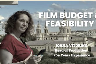 create professional film production budget and feasibility analysis for portugal