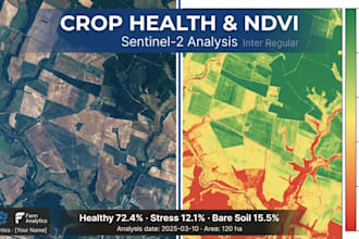generate precision ndvi crop health and yield analysis using gee