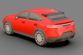 create 3d car model, automotive vehicle, car design, gta v, fivem car, 3d truck