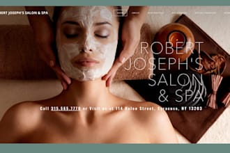 build squarespace wellness website estheticians website beauty saloon website