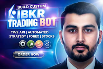 develop an ibkr tws API trading bot and automate your trades
