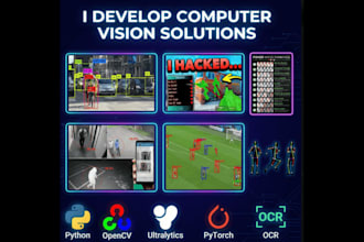 build python based computer vision, ocr, and yolo solutions