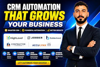 setup jobber gohighlevel automation buildertrend contractor foreman acculynx