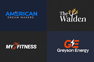 make modern, custom, timeless, business, verstile logo and design brand identity
