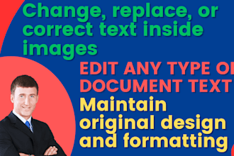 do image text editing