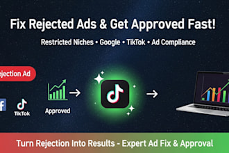 fix and approve ads for restricted or rejected niches