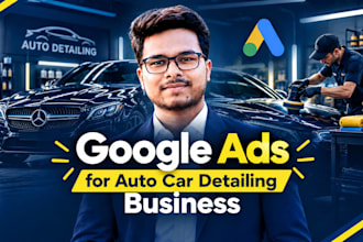 setup google ads PPC for auto car detailing services