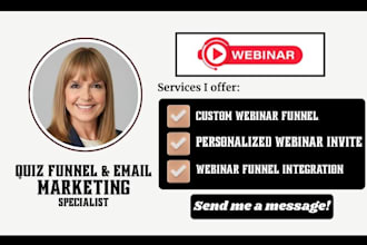 create webinar funnel segmentation pre webinar event marketing custom funnel