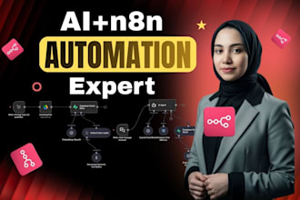 build n8n ai automation and ai agent workflows