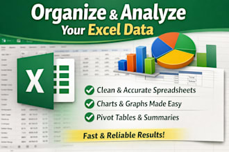 create excel reports, charts, and data summaries