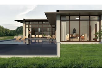 do home, airbnb or room interior design and realistic renders