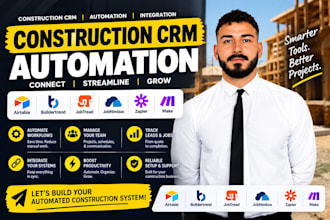 setup construction crm automation buildertrend jobtread jobnimbus zapier make