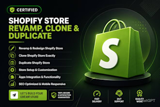 revamp shopify, shopify clone, clone shopify store, duplicate shopify