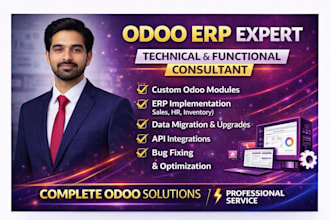 implement and customize odoo erp with integrations