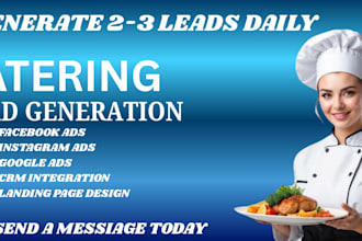 catering leads catering facebook ads catering google ads catering video ads
