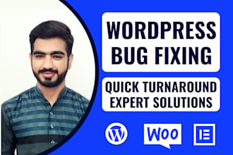 fix wordpress issues, wordpress bug fix, and woocommerce fix