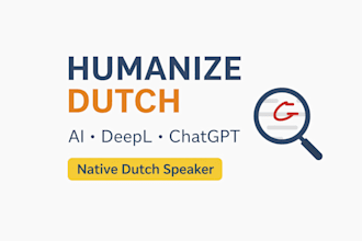 humanize and proofread your ai translated dutch text
