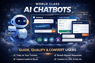 create a world class custom ai chatbot