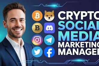 be your crypto social media manager content creator web3 ai nft token memecoin