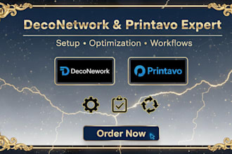 be your deconetwork and printavo expert for setup, workflow and optimization