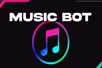 build youtube bot, soundcloud bot, apple music bot, spotify bot, tidal bot