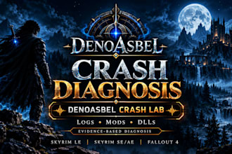 diagnose your skyrim or fallout crash logs