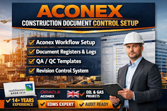 set up and manage your aconex construction document control system