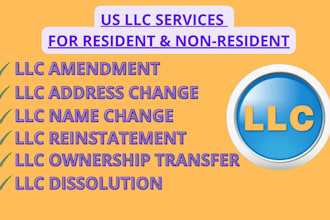 provide llc amendment and compliance services