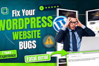 fix wordpress issues and wordpress errors quickly
