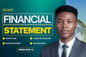 prepare financial statement, profit and loss, CPA audit financial, cash flow