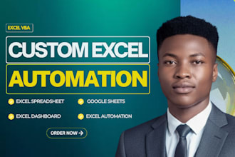 do excel spreadsheet and google sheets automation, vba, macros, dashboard