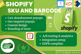 design professional shopify pop ups qikify alia 1cp seguno boostpop powr kwik
