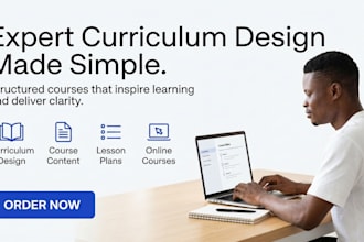 create online course content and design course curriculum