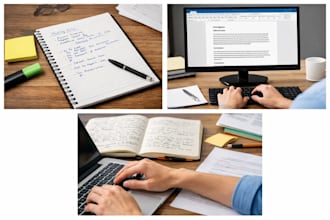 trascrivere appunti e testi in word in modo preciso