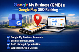 create your google my business with expert SEO optimization