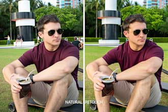 naturally retouch your personal portrait photos